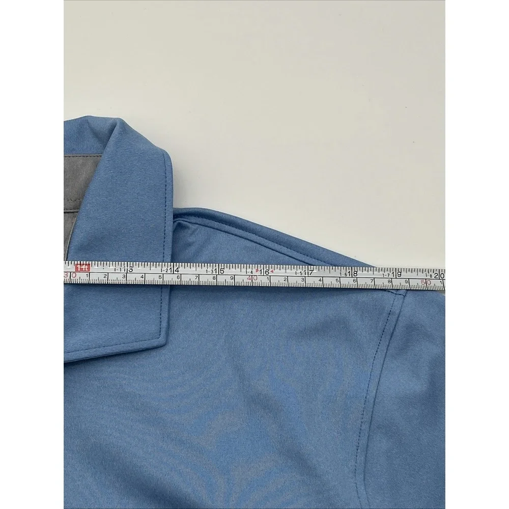 Storm Creek UV Protection Men's XL Polo‎ Shirt Peri Blue With Logo